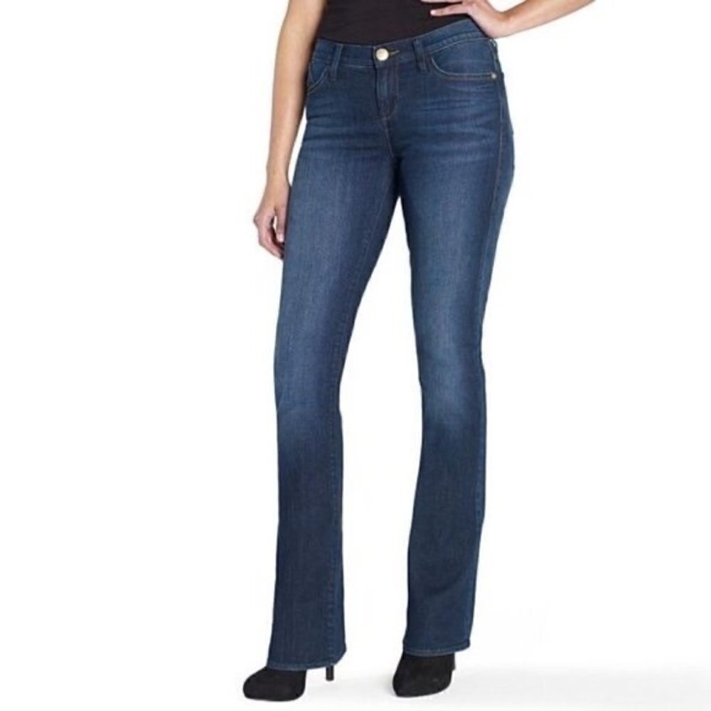 Rock & Republic Kasandra Mid Rise bootcut Mid Dark wash Jeans Size 29